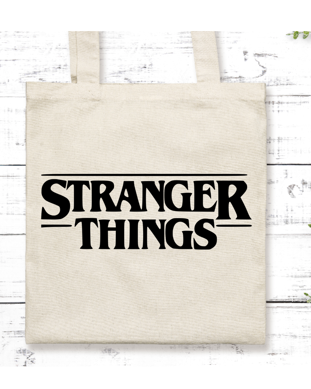 12/31 11am Stranger Things Finale Tote Bag or Wood Board