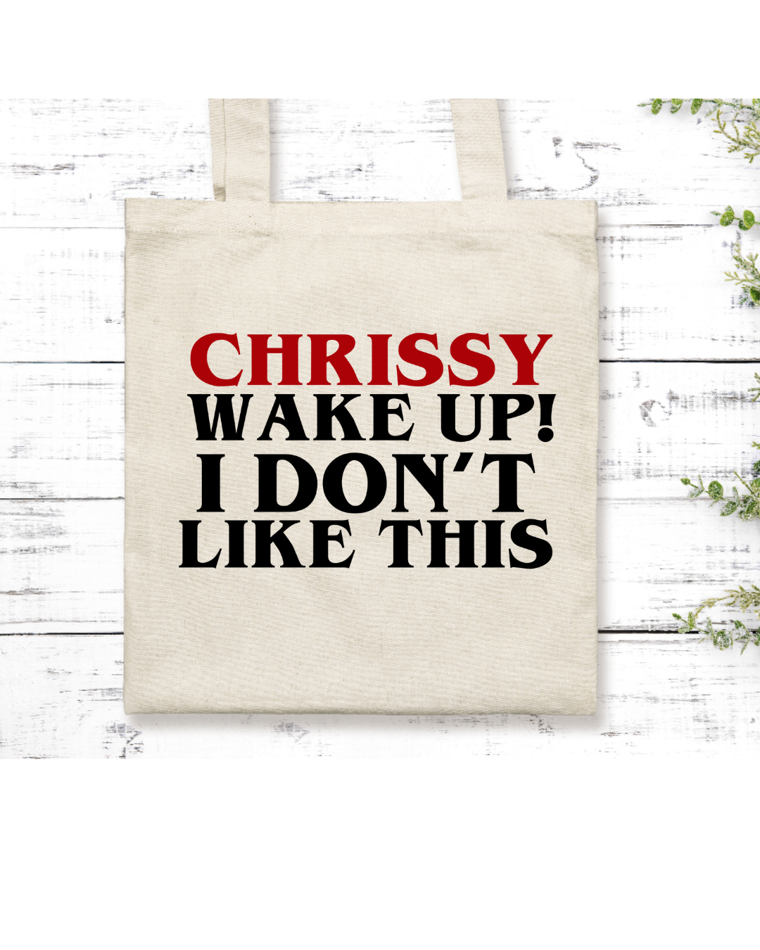 12/31 11am Stranger Things Finale Tote Bag or Wood Board