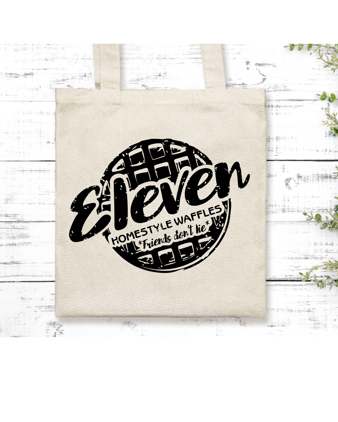 12/31 11am Stranger Things Finale Tote Bag or Wood Board