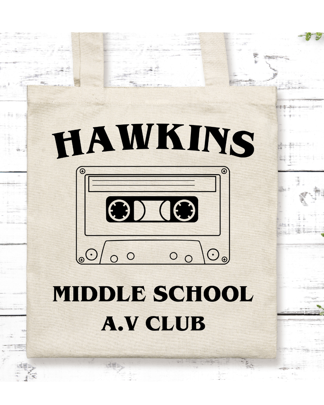 12/31 11am Stranger Things Finale Tote Bag or Wood Board