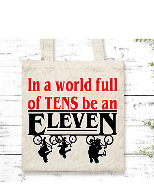 12/31 11am Stranger Things Finale Tote Bag or Wood Board