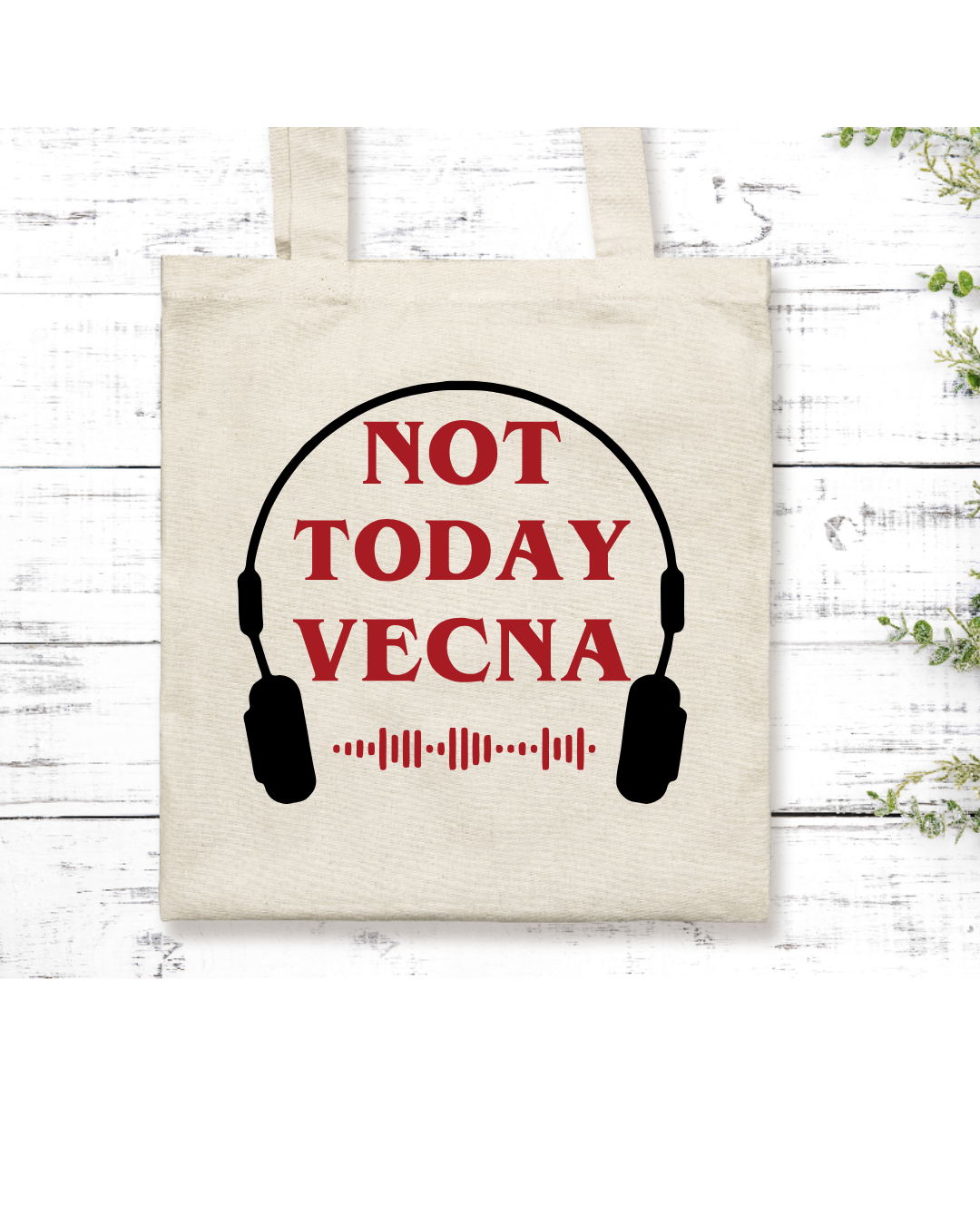 12/31 11am Stranger Things Finale Tote Bag or Wood Board