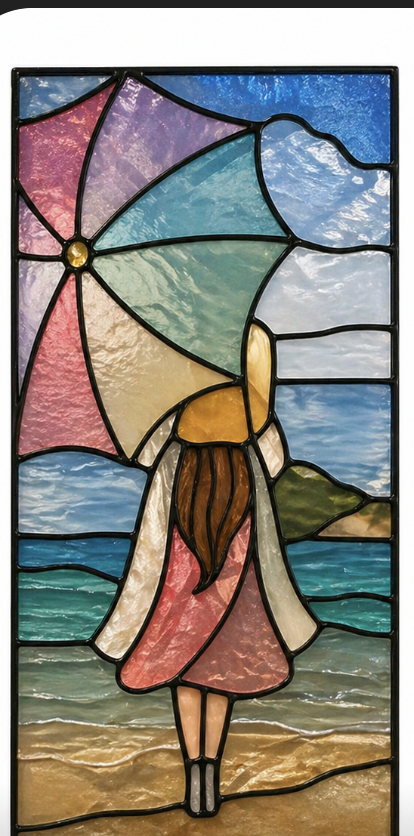 08/14/2026 Friday 6pm Resin Faux Stained Glass Sun Catchers