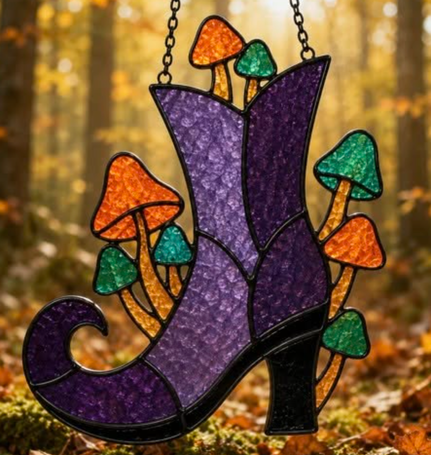 09/18 6pm Fall Resin Faux Stained Glass