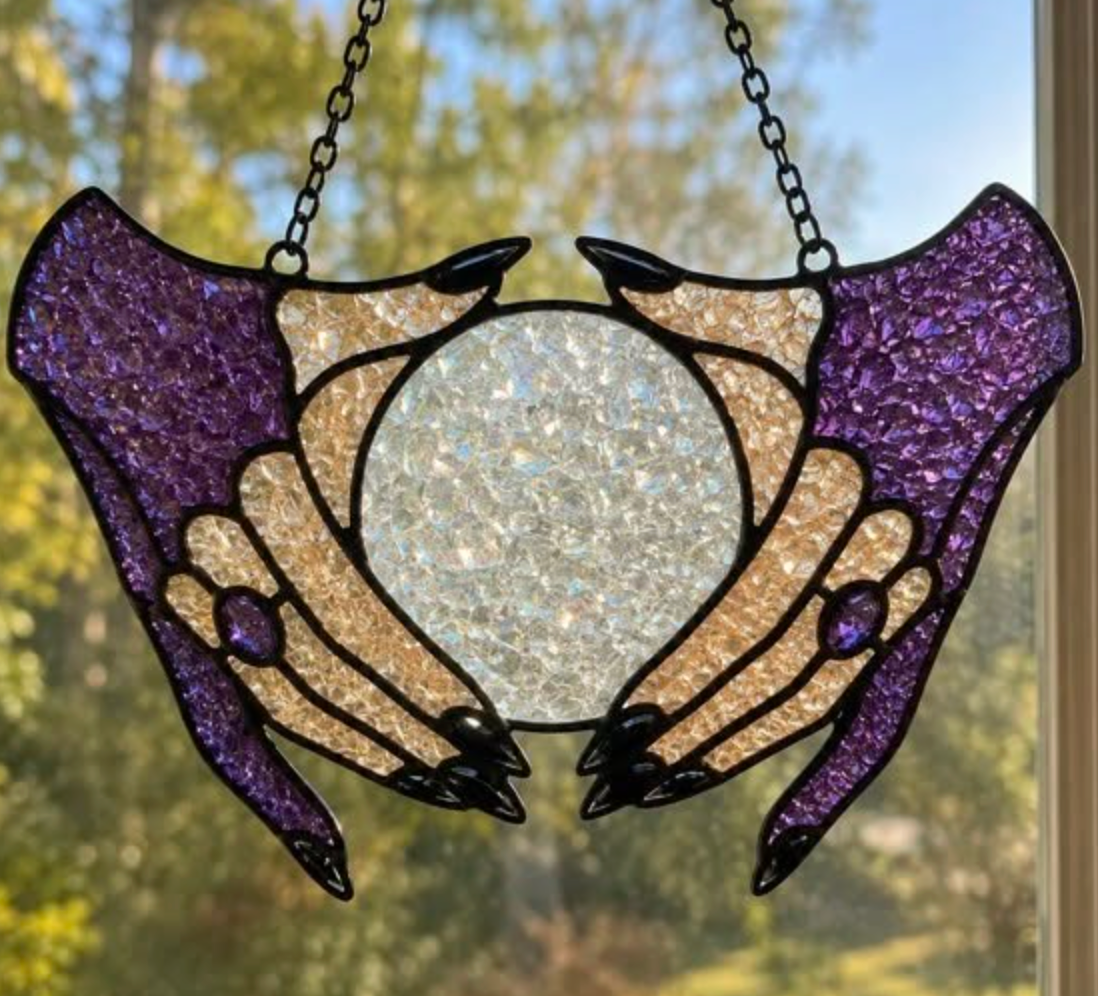 09/18 6pm Fall Resin Faux Stained Glass