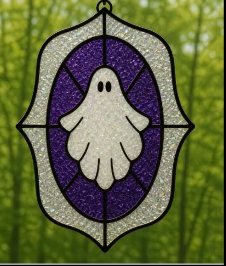 09/18 6pm Fall Resin Faux Stained Glass