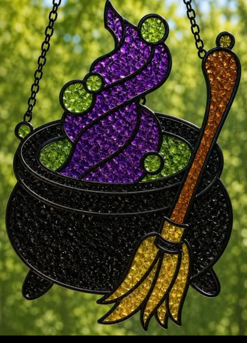 09/18 6pm Fall Resin Faux Stained Glass