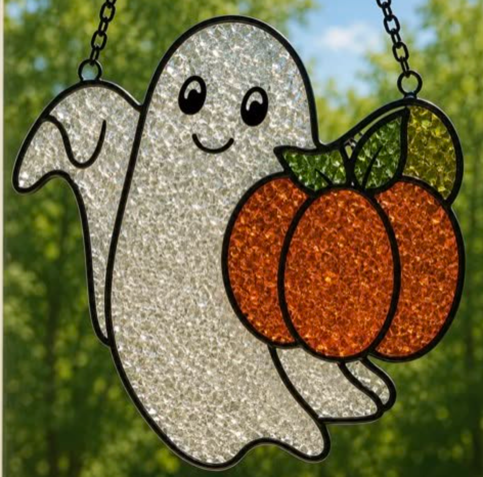 09/18 6pm Fall Resin Faux Stained Glass