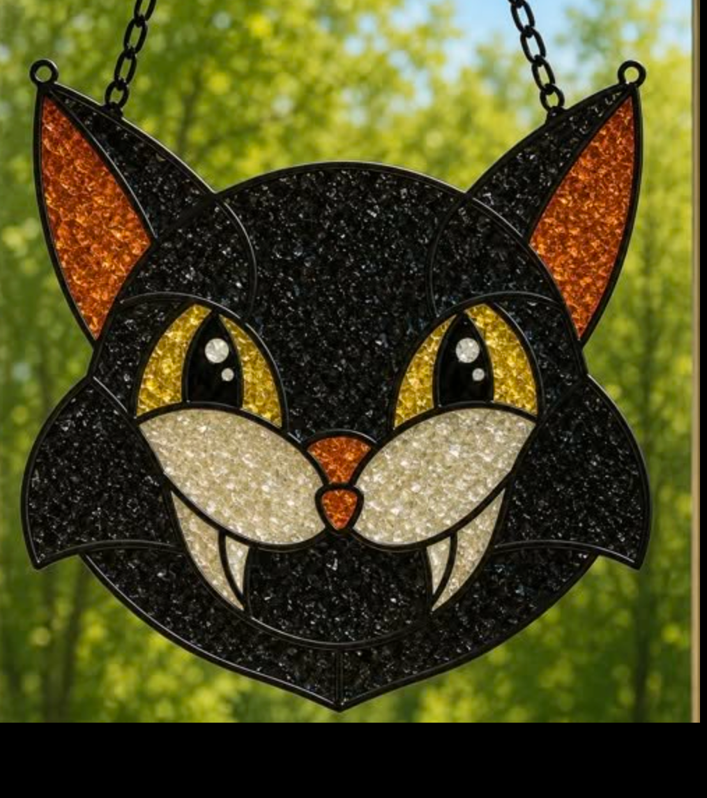 09/18 6pm Fall Resin Faux Stained Glass