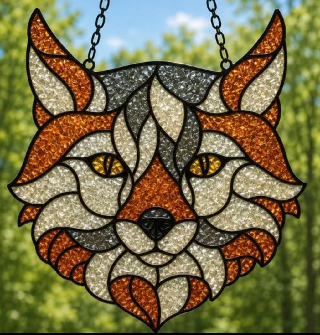 09/18 6pm Fall Resin Faux Stained Glass