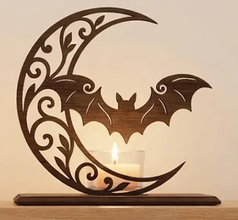 10/17 11am Spooky Tea Light Holders