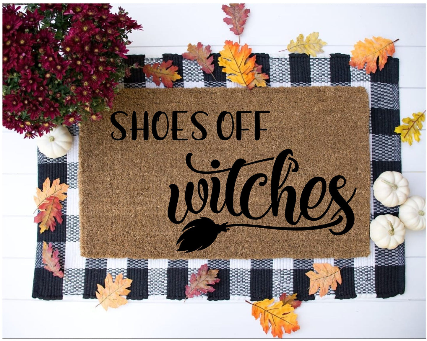 10/01 6pm ENTER IF YOU DARE Halloween Door Mats