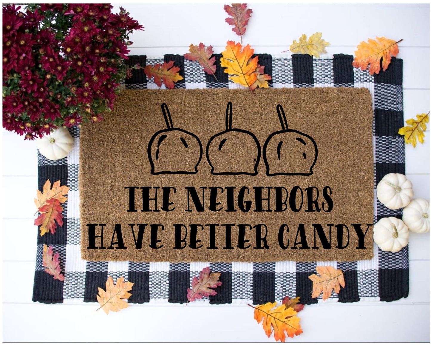 10/01 6pm ENTER IF YOU DARE Halloween Door Mats