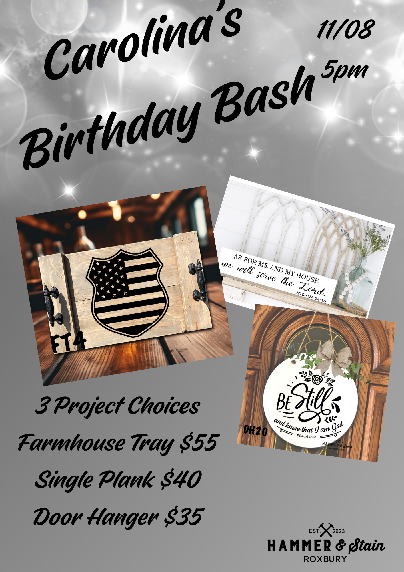 11/08 5pm Carolina's Birthday Bash