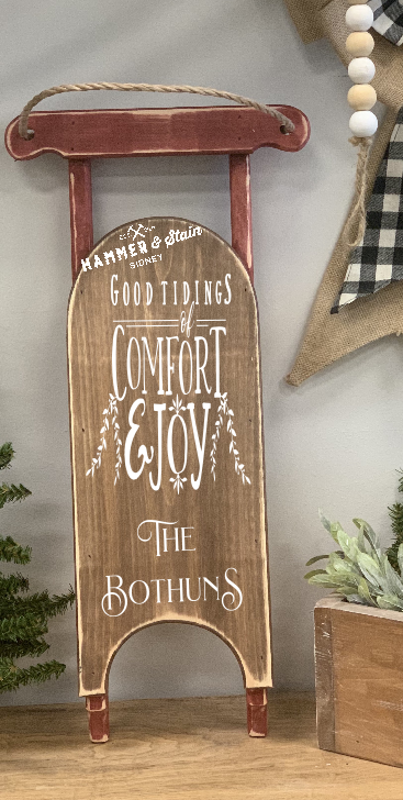 12/10 6pm Holiday Sled Workshop