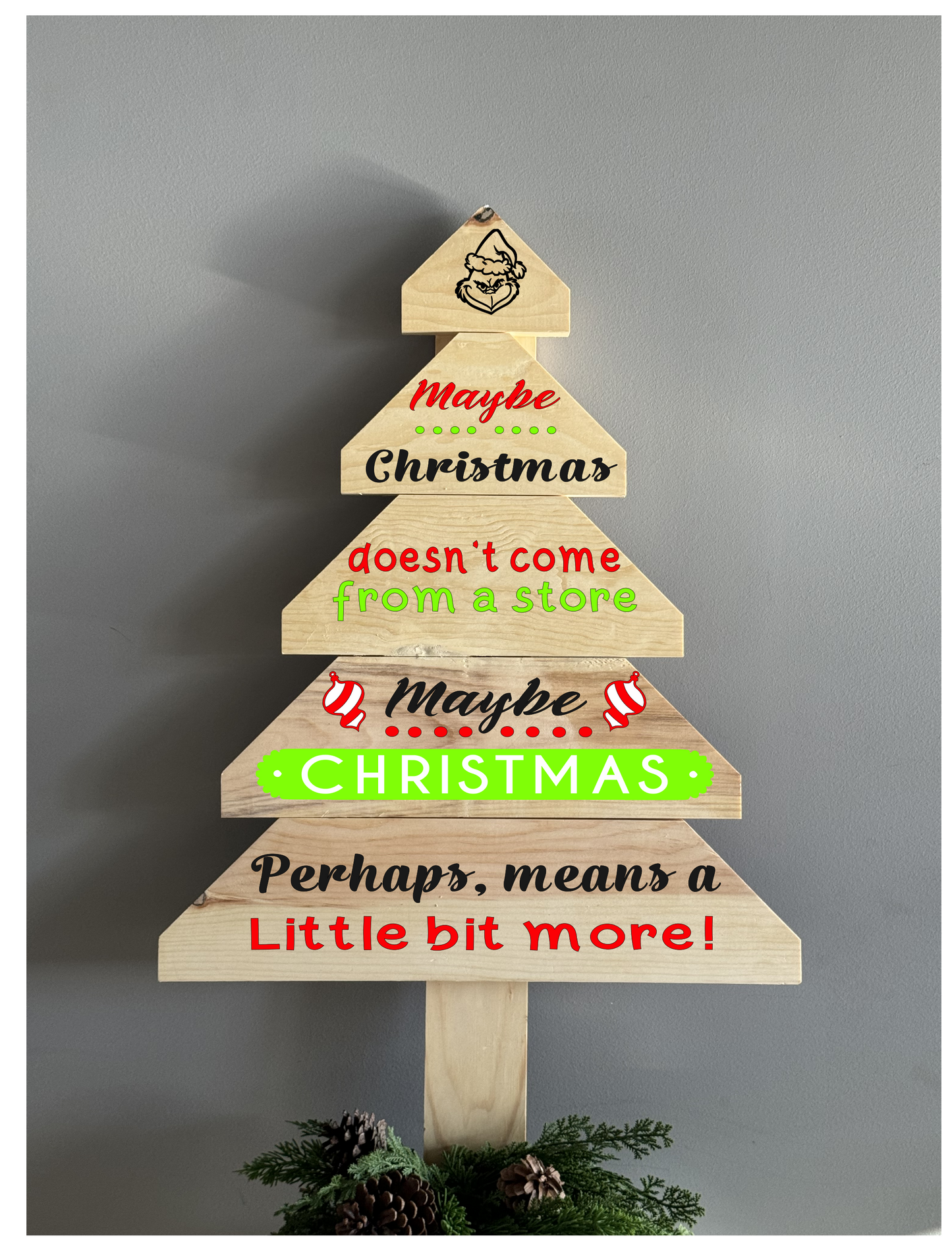 12/12 6pm Wooden Christmas Tree Workshop