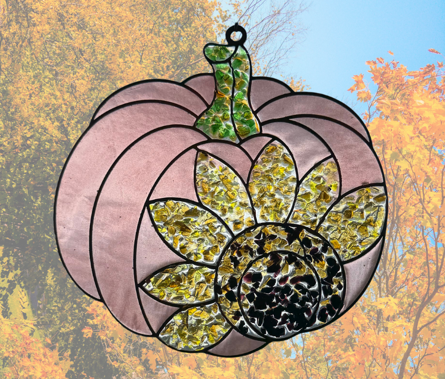 09/18 6pm Fall Resin Faux Stained Glass