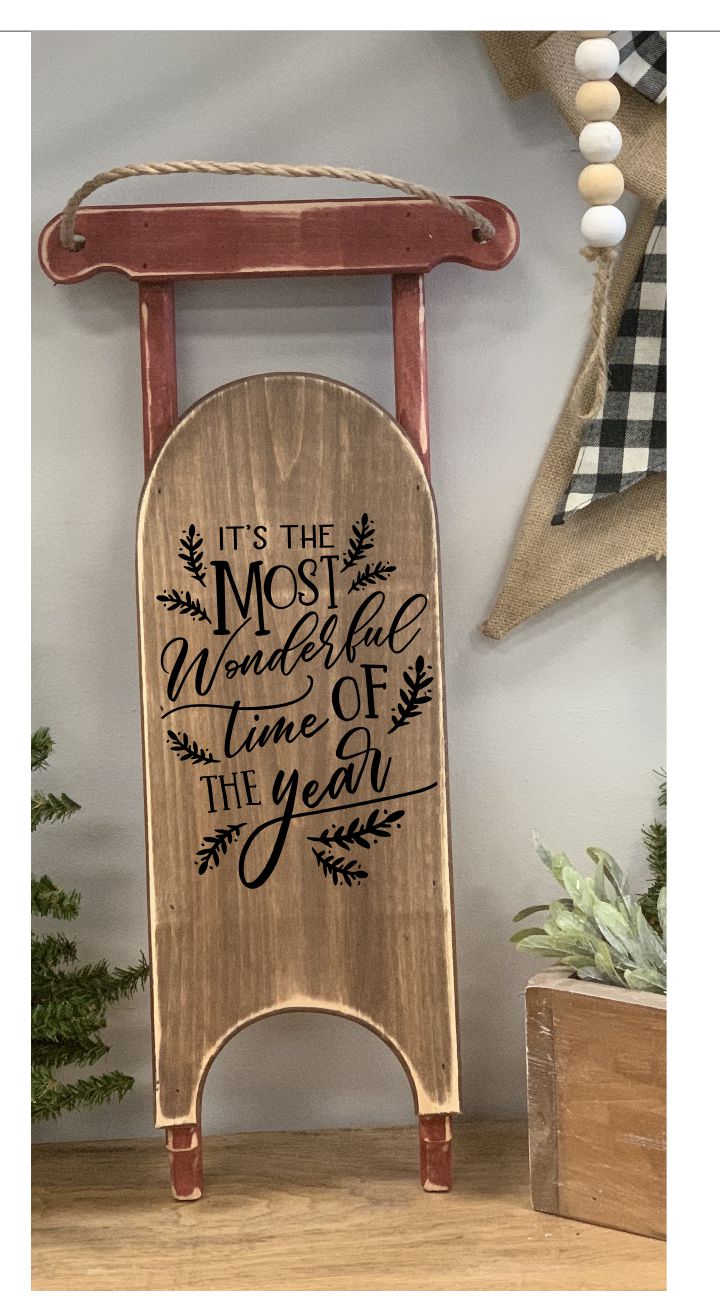 12/10 6pm Holiday Sled Workshop