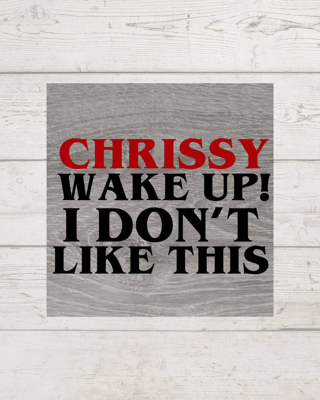 12/31 11am Stranger Things Finale Tote Bag or Wood Board