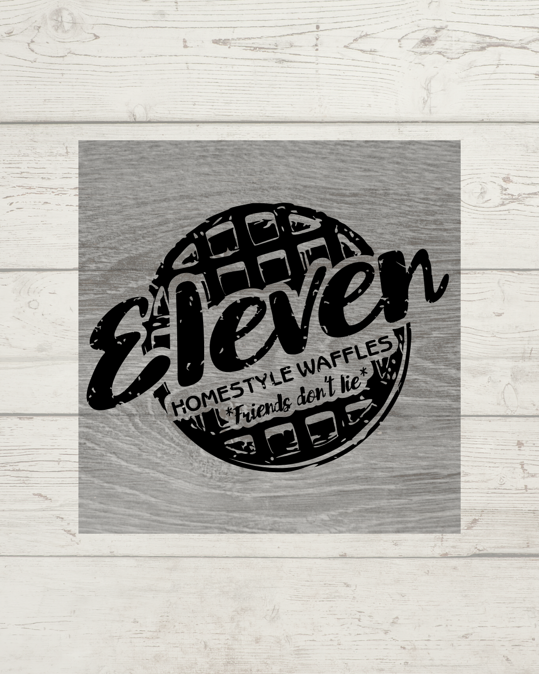 12/31 11am Stranger Things Finale Tote Bag or Wood Board