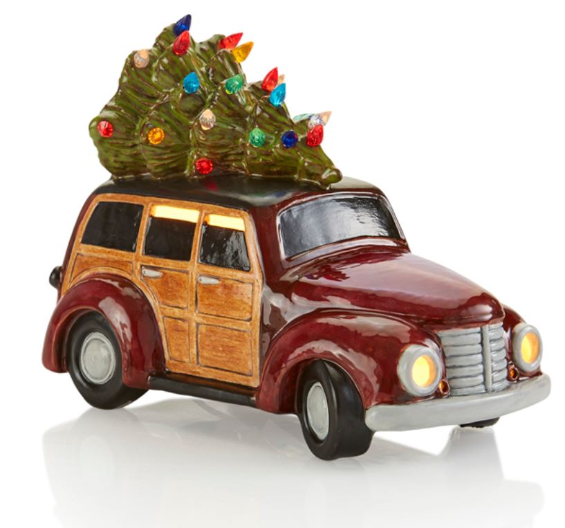 Woody Wagon With Tree