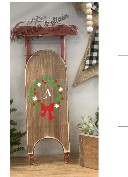 12/10 6pm Holiday Sled Workshop