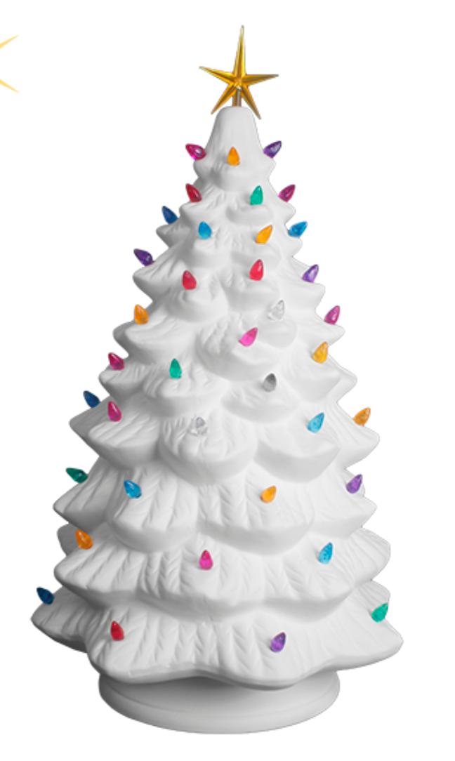 11/28 10am Ceramic Christmas Tree Workshop